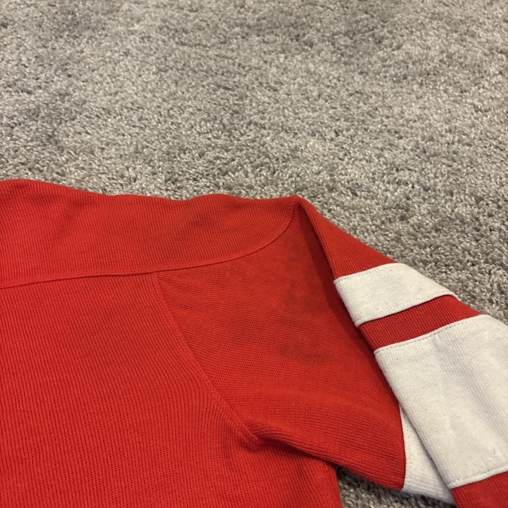 Detroit Red Wings Hockey Jersey Shirt Shersey NHL String Shirt CCM Size Large - Picture 14 of 14
